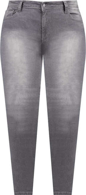 Plus Size Curvy-Fit Midrise Skinny Jeans