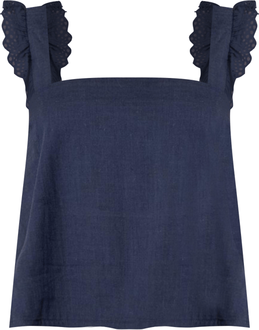 Women's Viviana Linen Look Top