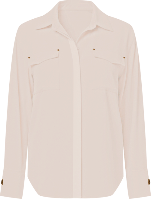 Women's Black Stella Button Up Shirt