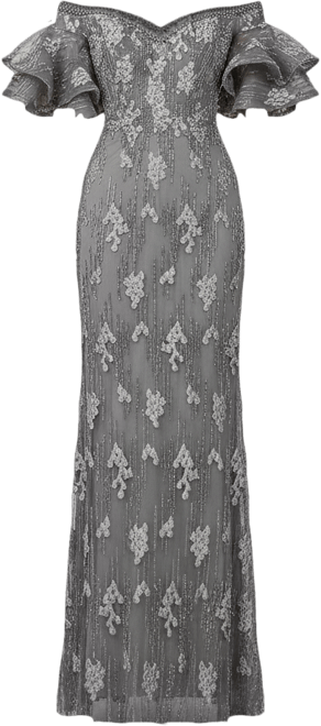 Women's Off Shoulder Mermaid Gown