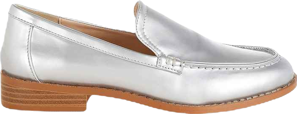 Corleone Pleather Stacked Heel Loafers Women