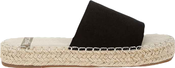 Huntra Real Soft Leather Espadrille Flatforms Women