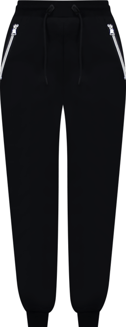 Women's Loose Fit Fleece Lined Jogger Sweatpants with Zipper Pockets