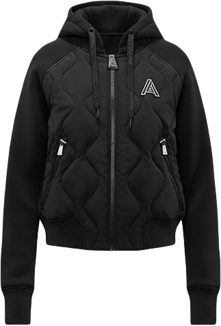 Women's Sorlin Hybrid Insulated Bomber Jacket with Removable Hood