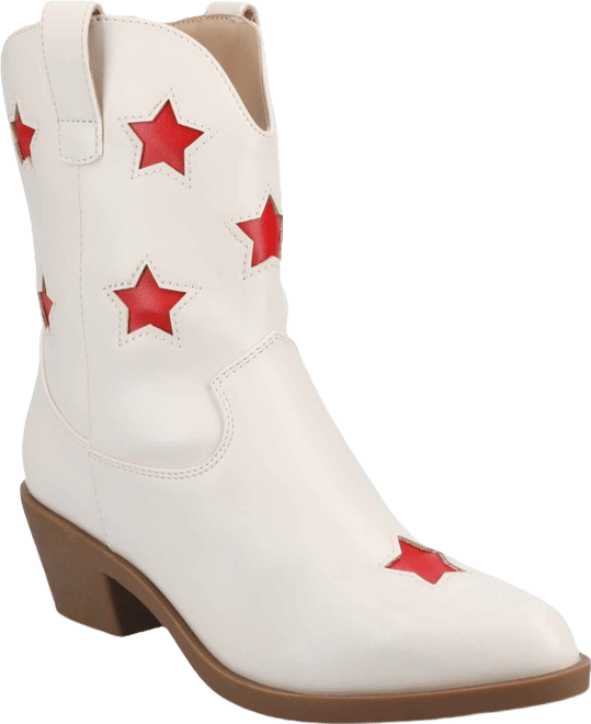 Women's Underwood Cuban Heel Casual Comfort Ankle Booties