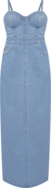 Women's Mara Denim Bustier Dress