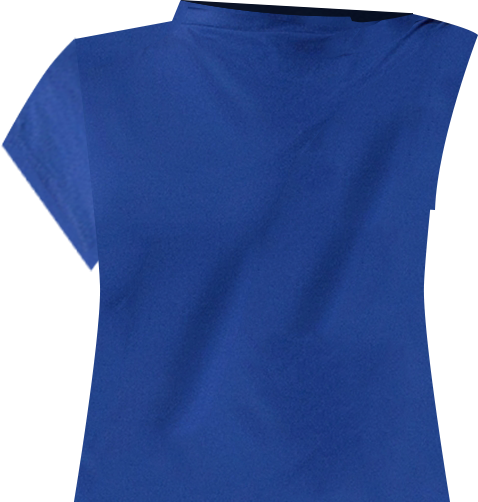 Women's Brushed Tec Knit Asymmetrical Tee