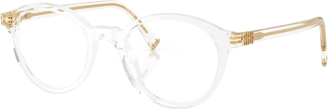 Women's Round Eyeglasses, Mu 02WVF
