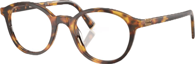 Women's Round Eyeglasses, Mu 02WVF