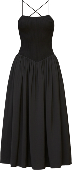 Women's Isabella Mix Media Maxi Dress