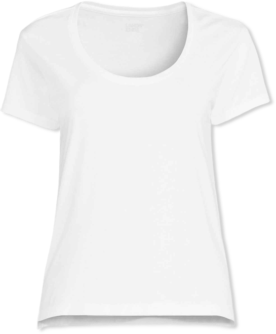 Women's Supima Cotton Tall Short Sleeve Scoop Neck Tee
