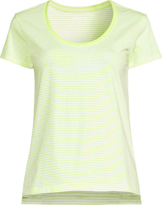 Women's Supima Cotton Short Sleeve Scoop Neck Tee