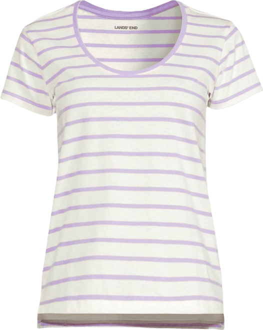 Women's Supima Cotton Short Sleeve Scoop Neck Tee