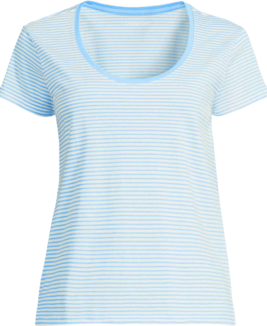 Women's Supima Cotton Short Sleeve Scoop Neck Tee