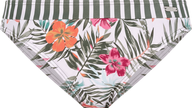 Women's Mixed Print Classic Bikini Swimsuit Bottom