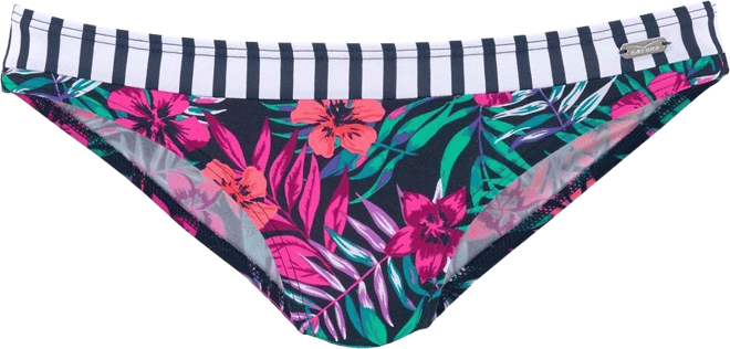 Women's Mixed Print Classic Bikini Swimsuit Bottom