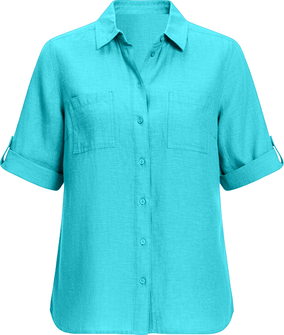 Women's Rolled Sleeve Tab Shirt