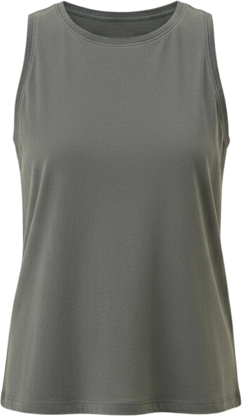 Women's Organic Cotton Softspun High Neck Tank