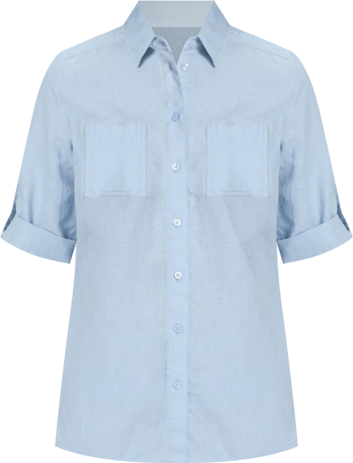 Women's Rolled Sleeve Tab Shirt