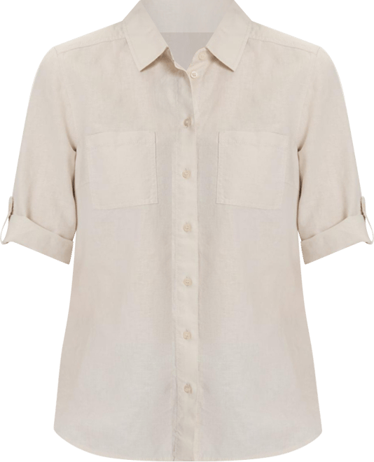 Women's Rolled Sleeve Tab Shirt