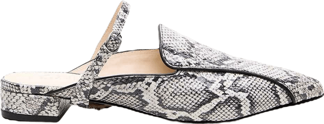 Women's Python Twiggy Customizable Pointed Loafer Slides