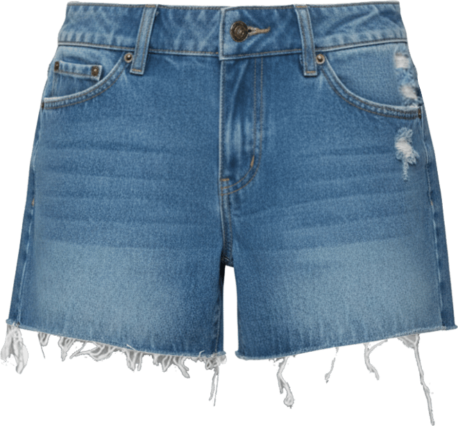Womens Scottie Low Rise Denim Shorts