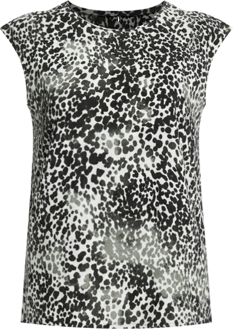 Women's Modern Animal Print Blouse