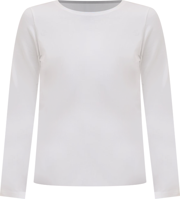 Women's Organic Cotton Luxe Stretch Jersey Long Sleeve Tee
