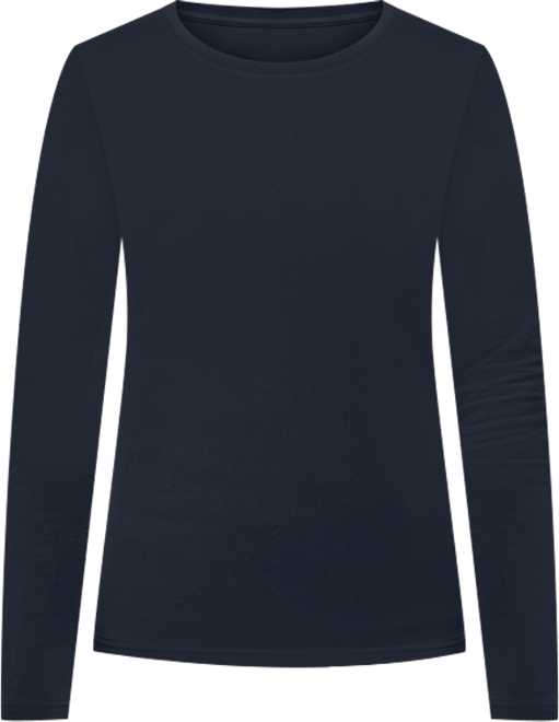 Women's Organic Cotton Luxe Stretch Jersey Long Sleeve Tee