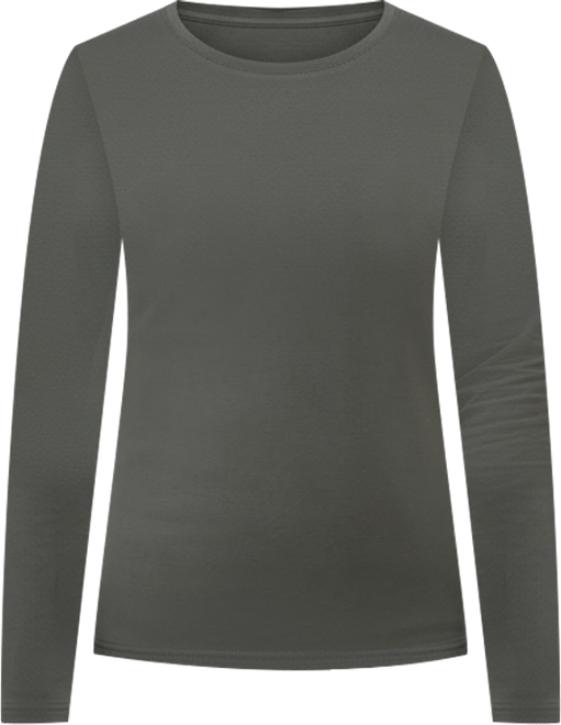 Women's Organic Cotton Luxe Stretch Jersey Long Sleeve Tee