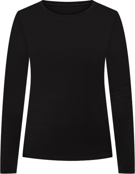Women's Organic Cotton Luxe Stretch Jersey Long Sleeve Tee