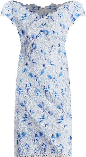 Women's Arid 3D Floral Embroidered Dress