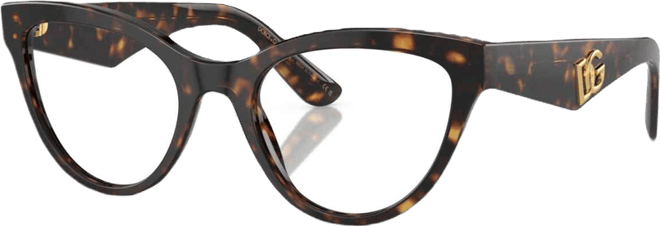 Women's Butterfly Eyeglasses, DG3372 52