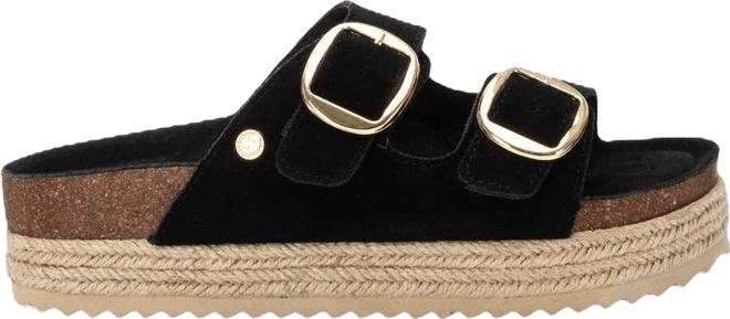 Women's Suede Flat Sandals By 