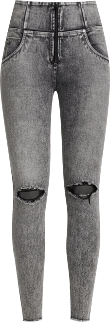 Women's Snug Sculpting Ripped Skinny Jeans