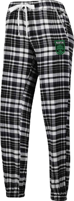 Women's Black Austin Fc Mainstay Flannel Sleep Pants