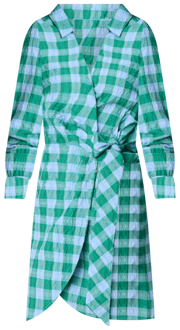 Women's Seersucker Mila Shirt Dress