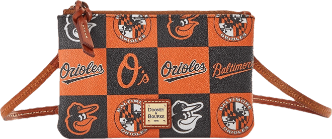 Baltimore Orioles Top Zip Crossbody Bag