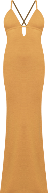 Women's Sun Rays Knit Maxi Dress