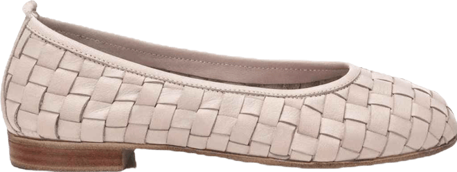 Carmela Leather Collection Women's Braided Flats By 