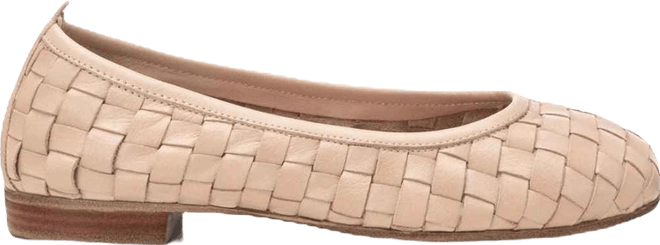 Carmela Leather Collection Women's Braided Flats By 