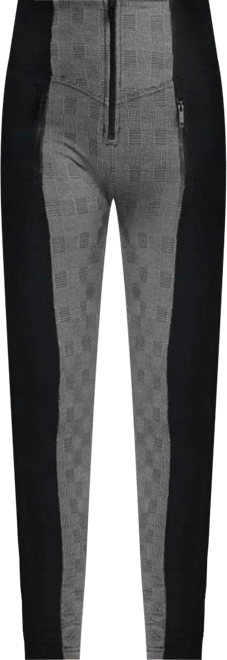 Women's Mosaic Weave High-Rise Sculpting Skinny Pants