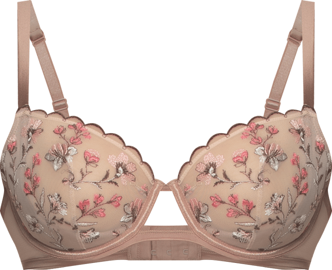 Women's Allure Embroidered Unlined Bra
