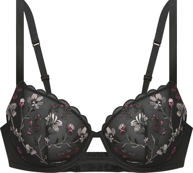 Women's Allure Embroidered Unlined Bra