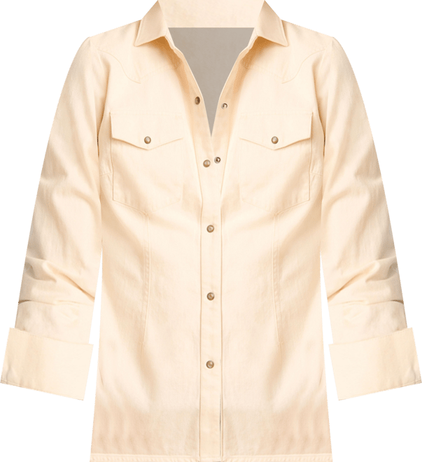 Women's Denim Ecru Dolly Shirt