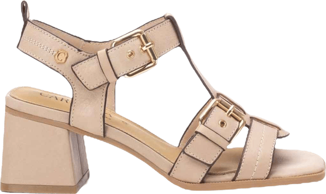Carmela Leather Collection Women's Heeled Sandals By 
