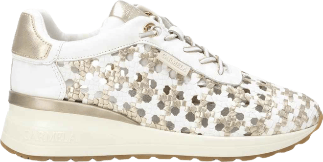 Carmela Leather Women's Braided Sneakers By 