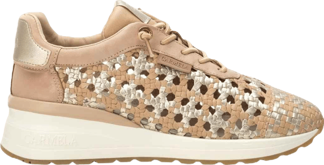 Carmela Leather Women's Braided Sneakers By 