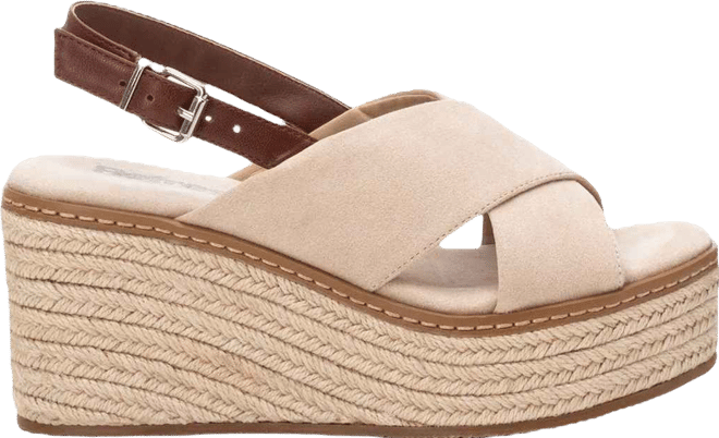 Women's Crossed Espadrille Sandals Refresh By 