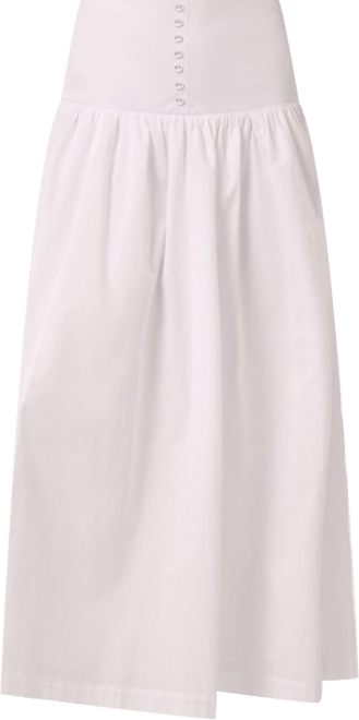 Women's Drop Waist Maxi Skirt
